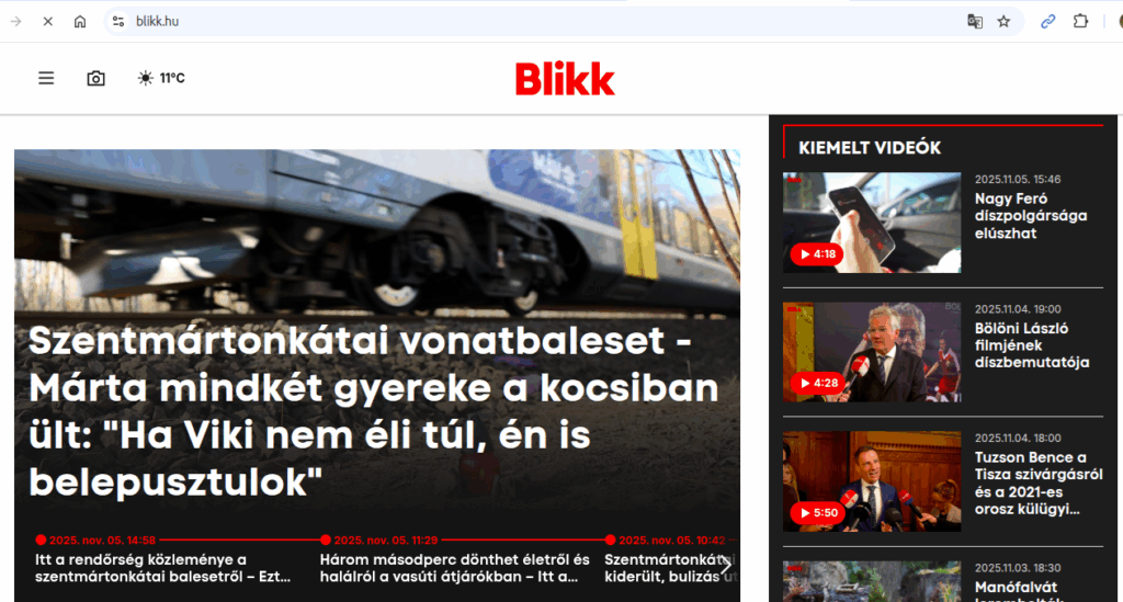 Lovitură pe piața media din Ungaria: tabloidul Blikk, preluat de grupări apropiate lui Viktor Orbán