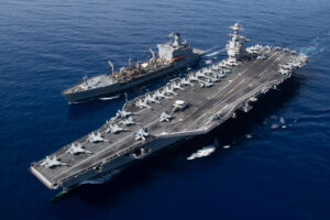 Se apropie momentul izbucnirii unui nou război. Cel mai avansat portavion al SUA a ajuns lângă America de Sud