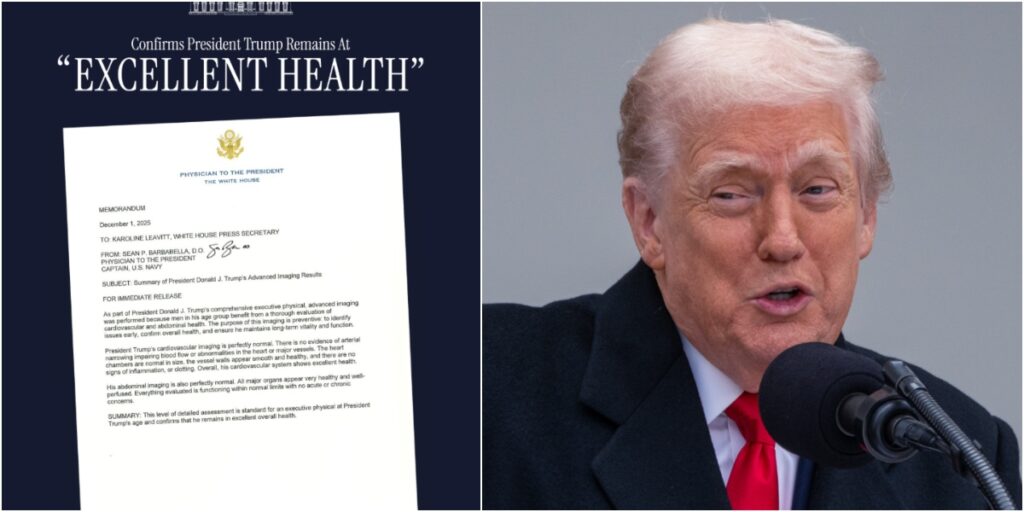 Casa Albă a publicat rezultatul analizelor RMN ale lui Donald Trump. Care este starea de sănătate a președintelui în vârstă de 79 de ani