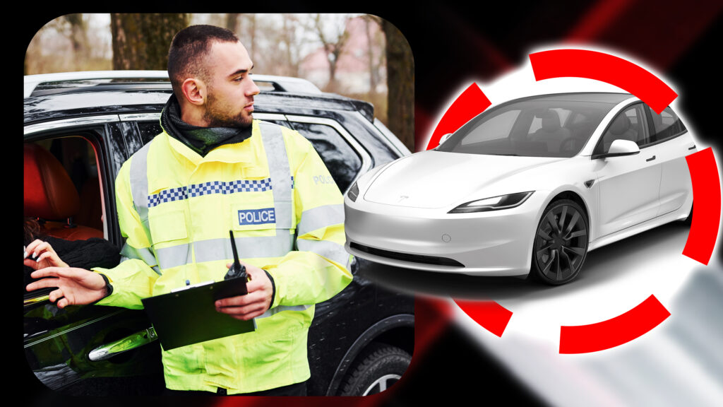 Situație ciudată în Marea Britanie. Mașinile Tesla, amendate că nu vor “sa toarne” la poliția britanică