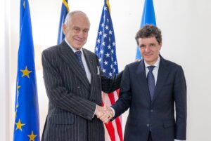 Nicușor Dan, întâlnire la New York cu președintele World Jewish Congress. România își reafirmă angajamentul împotriva antisemitismului